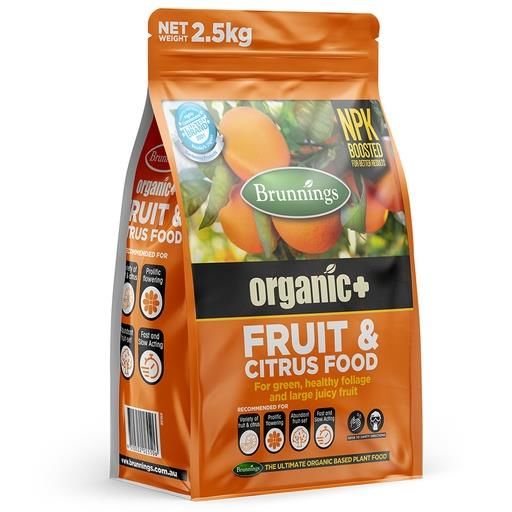 Organic+ Fruit & Citrus Food – 2.5kg