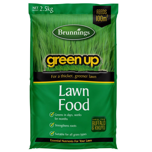 Brunnings Green Up Lawn Food – 2.5kg
